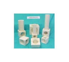 4-7/16 Inch (in) Outside Diameter (OD) Two Piece Split/Stick-up Tee for 2-1/2 Inch (in) Tube Inside Diameter (ID) Tube - Image 1