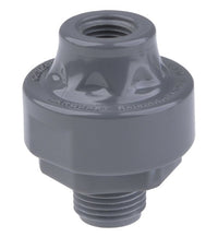 PVC Mini Tuff Guard Isolator - Composite Diaphragm, 1/4" Female NPT x 1/2" Male NPT