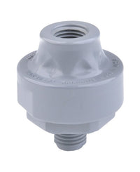 CPVC Mini Tuff Guard Isolator 1/4" Female NPT x 1/4" Male NPT - PTFE/FKM Diaphragm