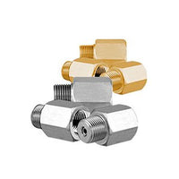 Seal Fast Brass Pressure Snubbers - 1/2" Connection, 5,000 psi