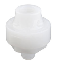 PVDF Mini Tuff Guard Isolator - 1/4" Female Venting NPT x 1/4" Male NPT, PTFE/FKM Diaphragm