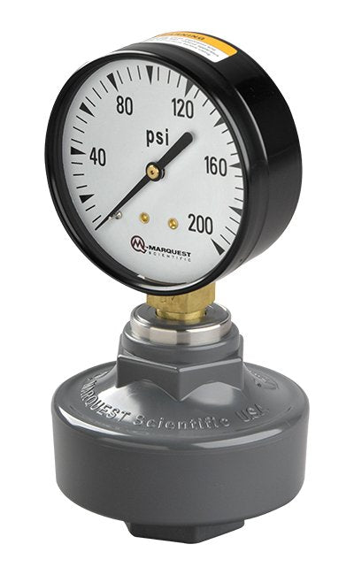 Marquest Economy Gauge with PVC Body and PTFE Diaphragm - Image 1