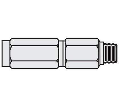 Seal Fast Brass Pressure Snubber - 3/8 in, 5000 psi - Image 2