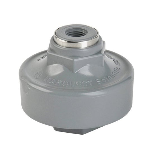 CPVC Tuff Guard Isolator - Viton Diaphragm - 1/4" Vent x 1/2" NPT - Gauge Seal - Image 1