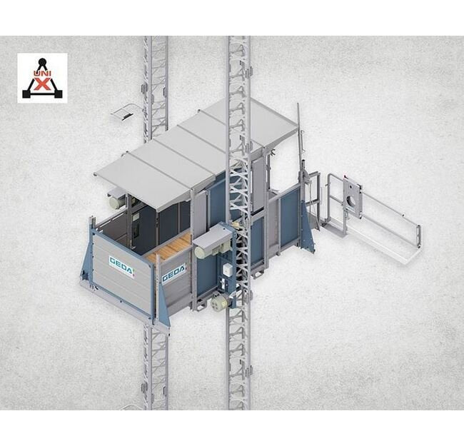 GEDA 1500 Z/ZP F Free-Standing Transport Hoists for Personnel and Materials - Image 6