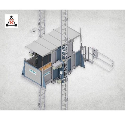 GEDA 1500 Z/ZP F Free-Standing Transport Hoists for Personnel and Materials - Image 6