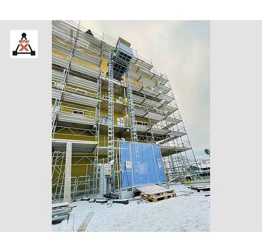 GEDA 1500 Z/ZP F Free-Standing Transport Hoists for Personnel and Materials - Image 1