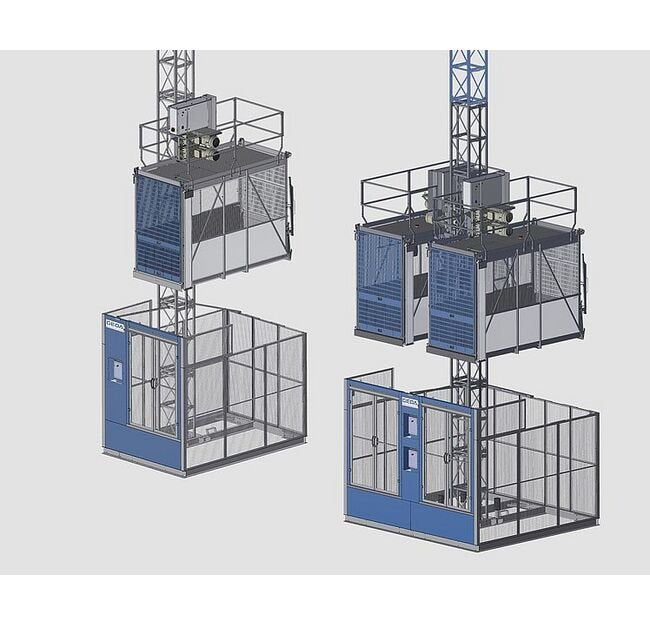GEDA SBL 2000 Personnel and Material Hoists - Image 2