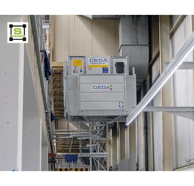 GEDA 1200 ZP P Permanent Transport Platform Hoists - Image 2