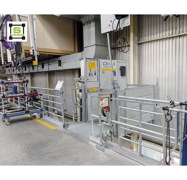GEDA 1200 ZP P Permanent Transport Platform Hoists - Image 1