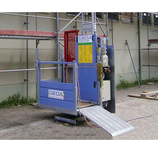 GEDA 300 Z/ZP Transport Platform Hoists for Personnel and Materials - Image 1
