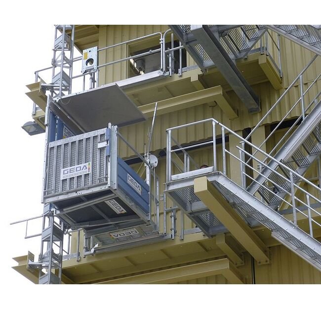 GEDA 500 ZP P Transport Platform Hoists for Personnel and Materials - Image 2