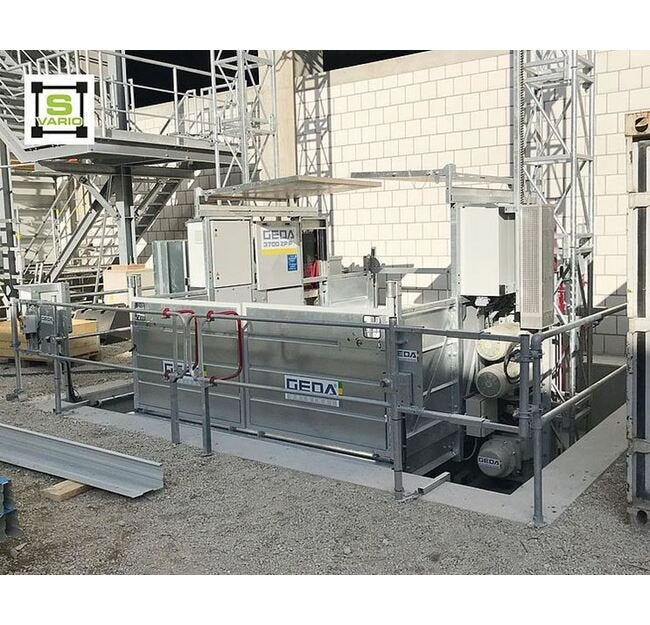 GEDA 3700 ZP P Permanent Transport Platform Hoists - Image 2