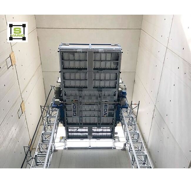 GEDA 3700 ZP P Permanent Transport Platform Hoists - Image 3