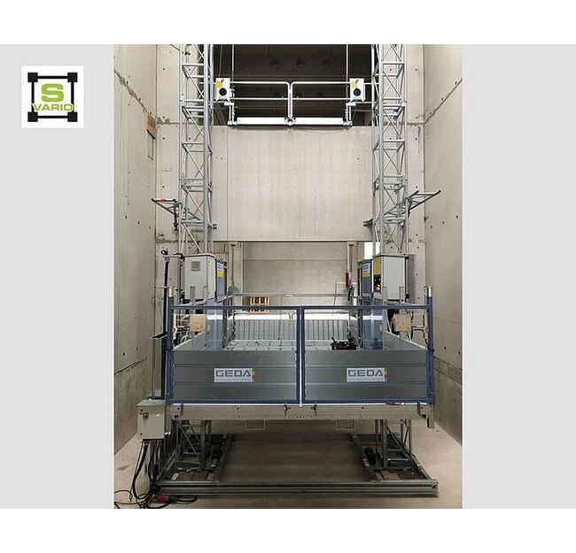 GEDA 3700 ZP P Permanent Transport Platform Hoists - Image 4
