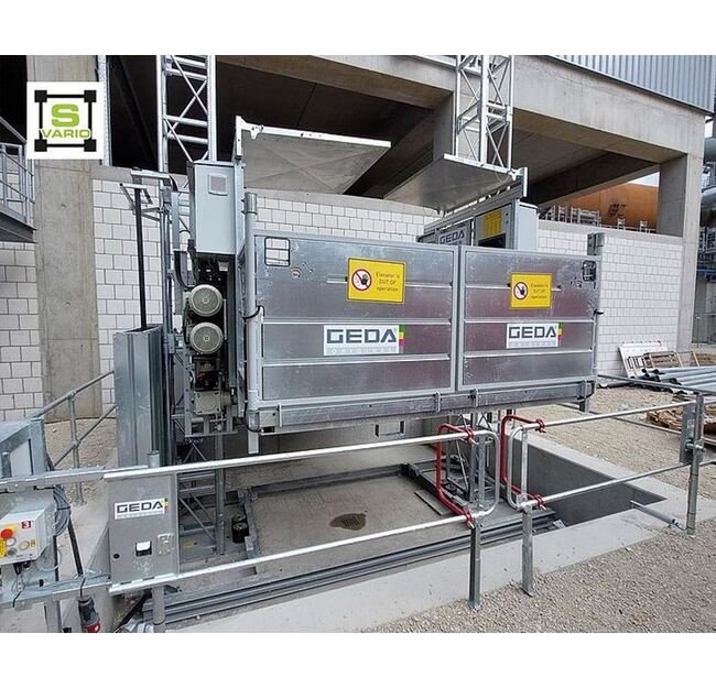 GEDA 3700 ZP P Permanent Transport Platform Hoists - Image 1