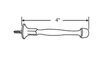 Solid Brass Door Stop Assembly