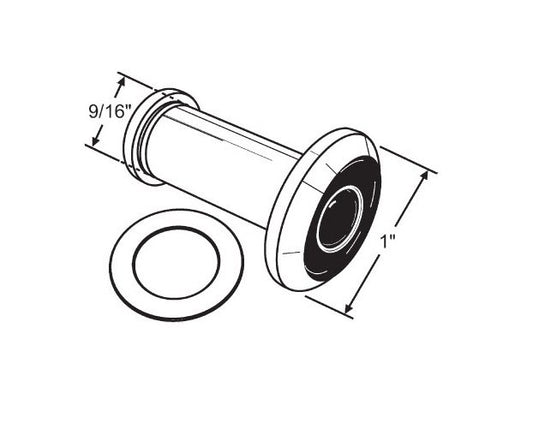 Strybuc 180 Degree Plastic Lens Door Viewer - Image 1