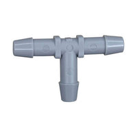 GEN1 Series 1/16" Tube Inner Diameter Single Barb Straight Tee Fitting