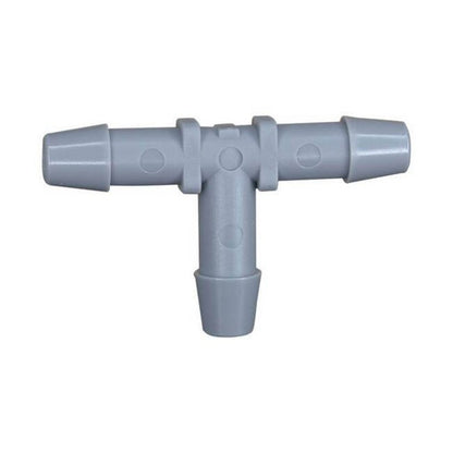 GEN1 Series 1/16" Tube Inner Diameter Single Barb Straight Tee Fitting - Image 1