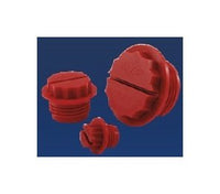 Red Polypropylene Unified/Straight Thread General Purpose Plugs