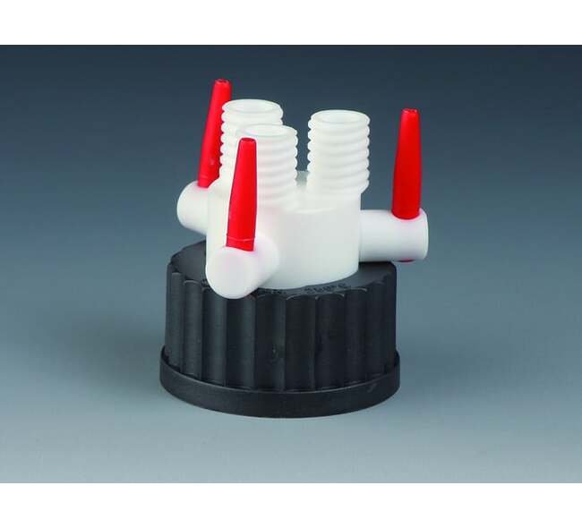 4x GL-14 Distribution Adapter with Stopcock - Image 1