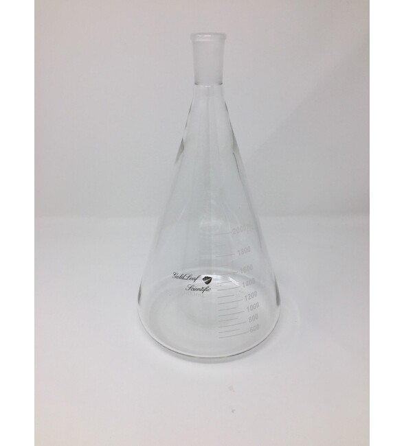 2000 Milliliter (mL) Volume Filtering Flask with joint - Image 1