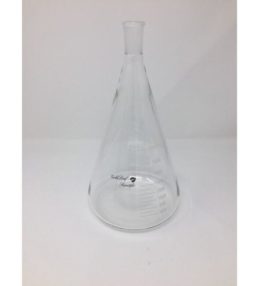 2000 Milliliter (mL) Volume Filtering Flask with joint - Image 1