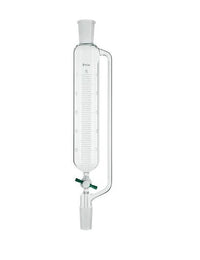 2000 Millimeter (mm) Volume and 34/45 Millimeter (mm) Joint Size Addition Funnel with Polytetrafluoroethylene (PTFE) Stopcock