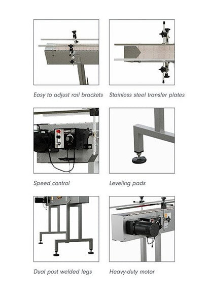 Globaltek Stainless Steel Inline Conveyors - Image 2