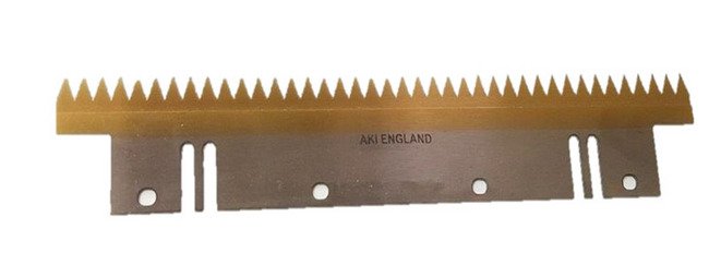 40 Number of Tooth Gold Coated and Slotted Gloucester Perforating Blade - Image 1