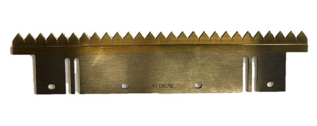 27 Number of Tooth Gold Coated and Slotted Gloucester Perforating Blade - Image 1