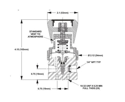 GO Regulator PR-5 High Flow Adjustable Pressure Reducing Regulator - Image 2