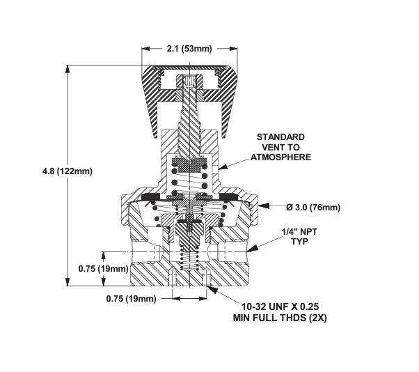 GO Regulator PR-7 High Flow Adjustable Regulator - Image 2