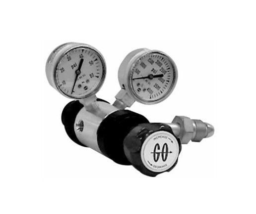 GO Regulator CYL-2 Brass Cylinder Gas Regulator, 0-10 psig - Image 1