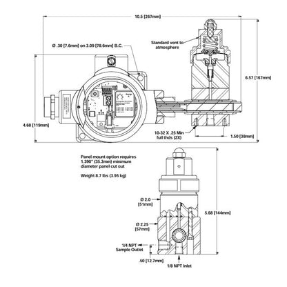 GO Regulator HPR-2 Electrically Heated Vaporizing Regulator - Image 2