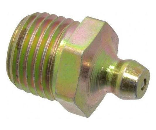 PROLUBE 1/4-18 NPT Straight Head Steel Grease Fitting - Image 1