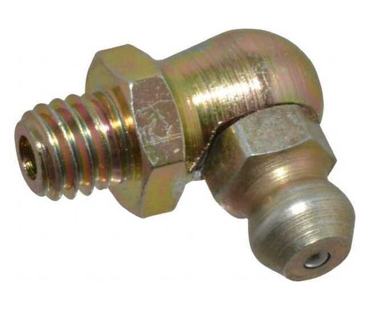 PROLUBE 90 Degree M6 x 1.0 Metric Steel Grease Fitting - Image 1