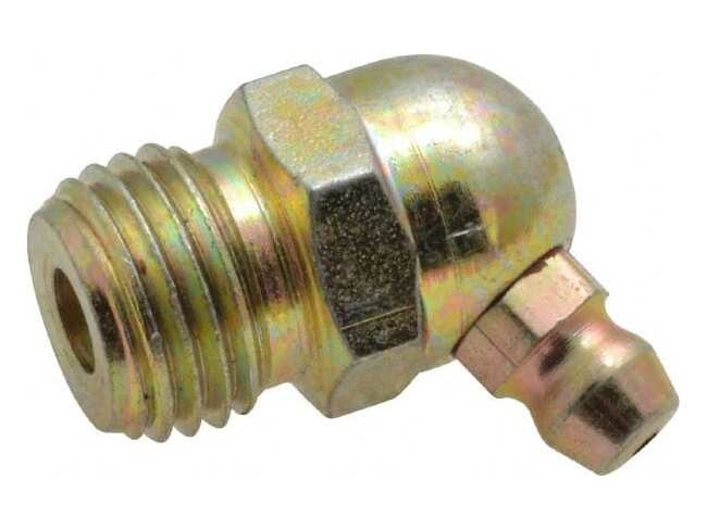 PROLUBE 65 Degree Steel Grease Fitting 1/4-18 NPT - Image 1