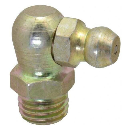 PROLUBE 90 Degree M8 x 1.0 Metric Steel Grease Fitting - Image 1