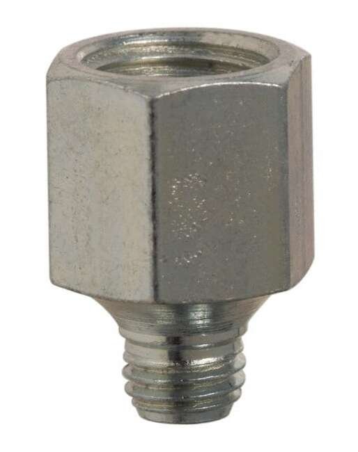 PROLUBE Steel Grease Fitting Adapter 1/4-28 NPT Straight Head Angle - Image 1