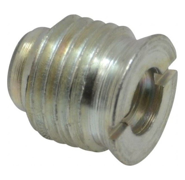 Alemite 1/4 NPTF Straight Head Angle Flush Grease Fitting - Image 1