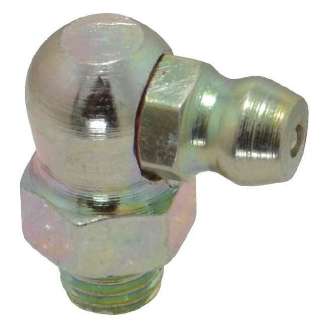 PROLUBE 90 Degree 1/4-28 UNF Steel Grease Fitting - Image 1