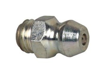 Alemite 1/4-28 UNF-2A Straight Head Grease Fitting - Image 1