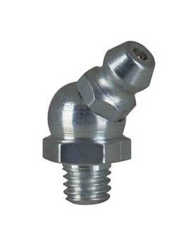 Alemite 45 Degree Head Metric Grease Fitting M6 x 1.0 Steel Standard - Image 1
