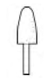 Diamond Needle Corp. DR952 1/8 Inch Aluminum Oxide Grinding Stone