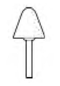 Diamond Needle Corp. DR941 Mounted Aluminum Oxide Grinding Stone