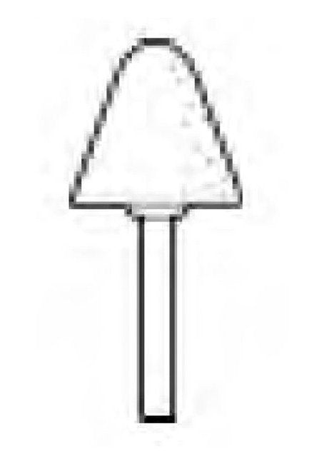 Diamond Needle Corp. DR941 Mounted Aluminum Oxide Grinding Stone - Image 1