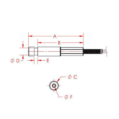 0.25 Inch (in) Diameter and 0.063 Inch (in) Maximum Mating Cable Diameter Plated Steel Grooved Terminal - Image 2