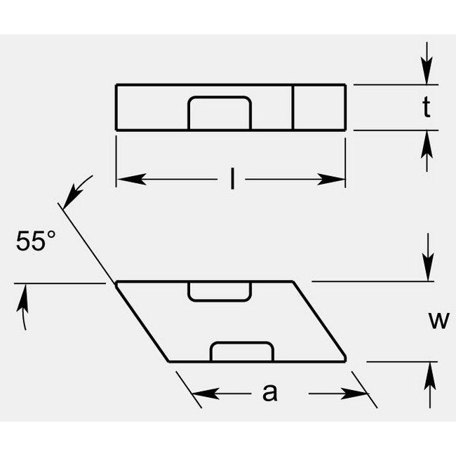 Top Lock Semi-Finished Style, 0.254/0.256 in Thickness - Image 1